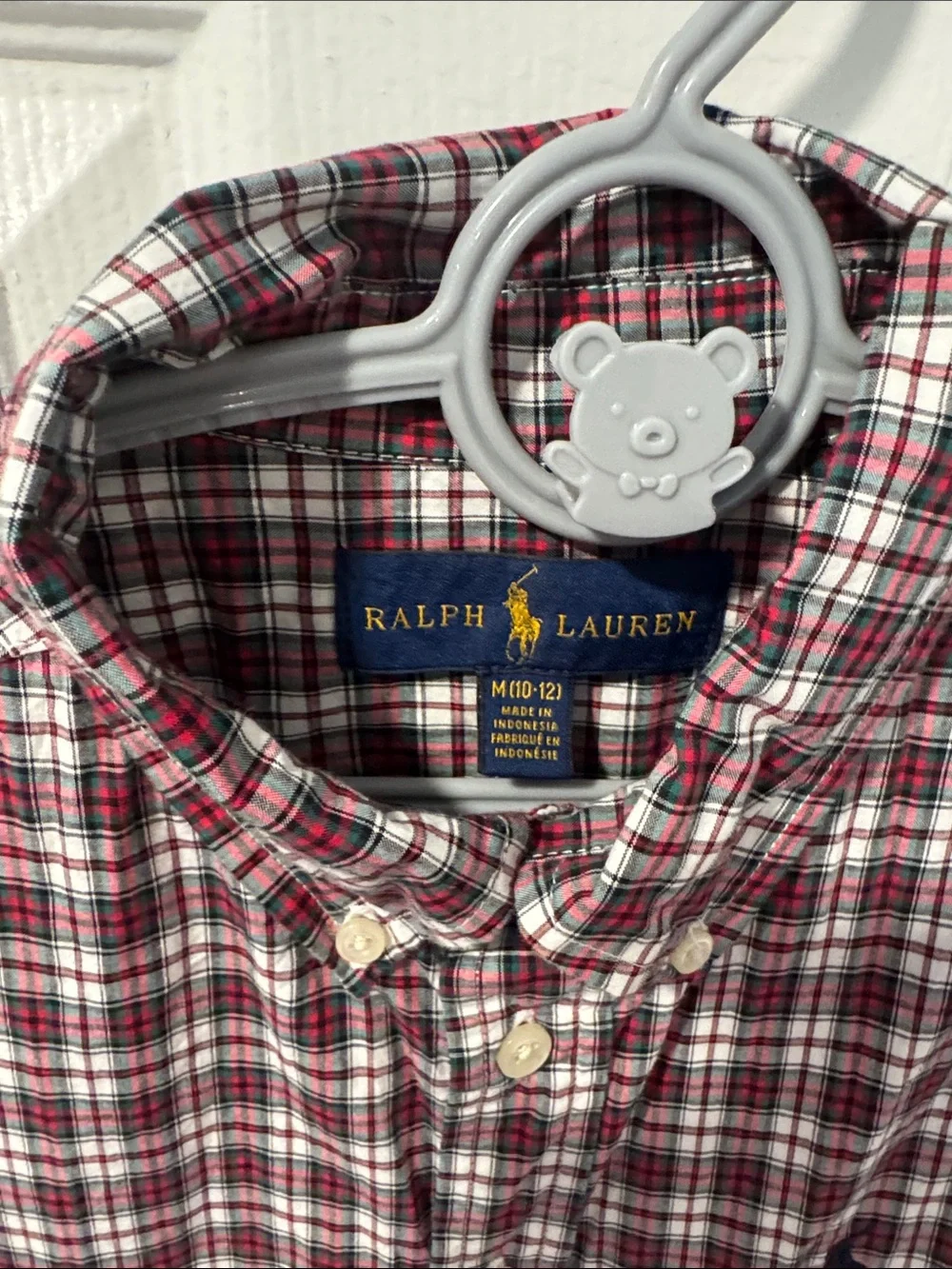 Ralph Lauren classic plaid